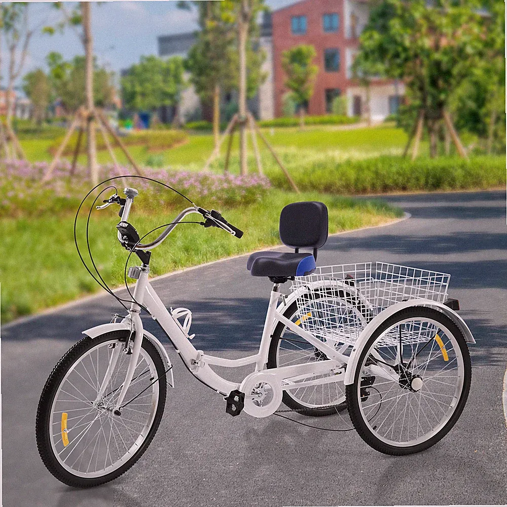 Wide Comfort Tricycle Bike Electric Bicycle Saddle Seat Pad w/ Back Rest new USA